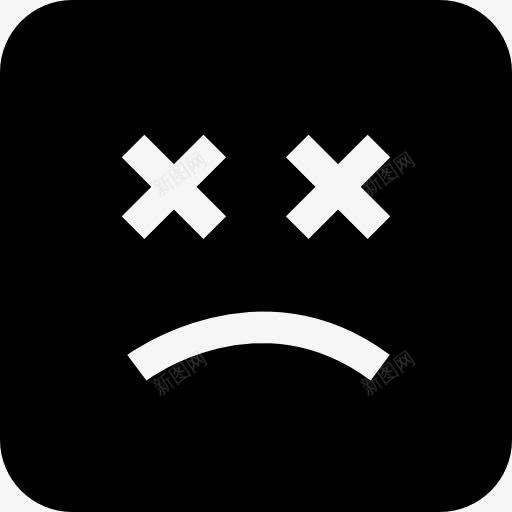 悲伤的图标png_新图网 https://ixintu.com 伤心 感情 接口 表情 表情符号 表意文字 面孔