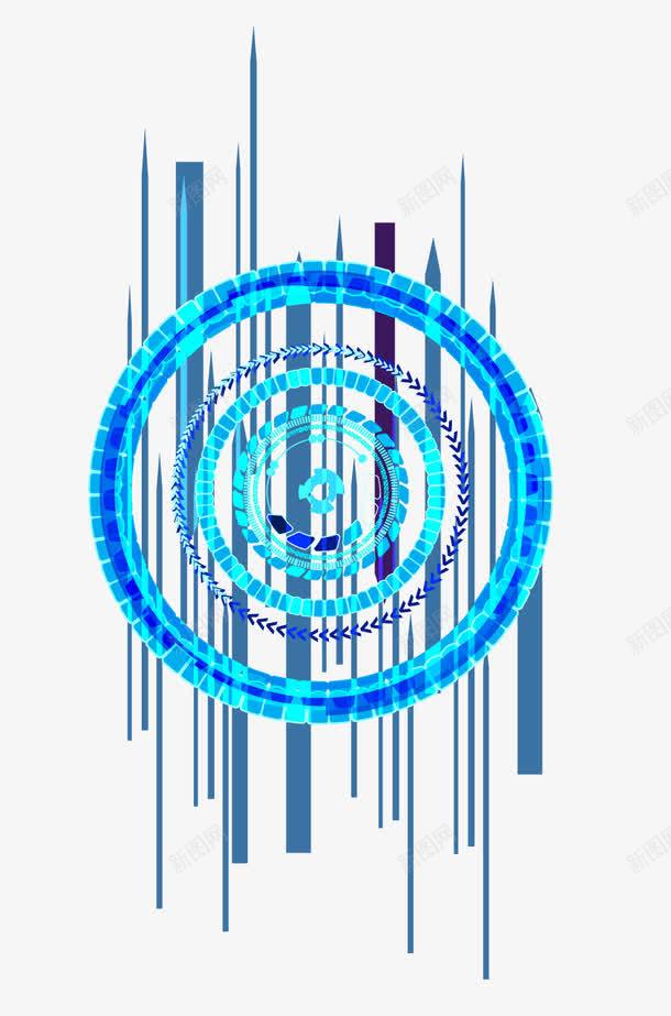 科技蓝色科技光圈png免抠素材_新图网 https://ixintu.com 矢量科技光圈 科技光圈 科技光圈素材 科技蓝色科技光圈