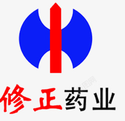 修正药业图标logo修正药业蓝色logo高清图片