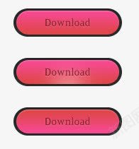 粉色按钮UI图标图标