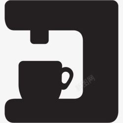 maker咖啡复制制造商设施固体图标高清图片