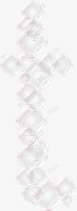 透明水泡素材