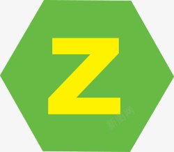 形状字母Z素材