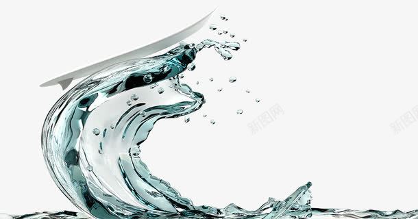 白色滑板和透明的水psdpng免抠素材_新图网 https://ixintu.com psd素材 水 滑板 白色 透明水素材