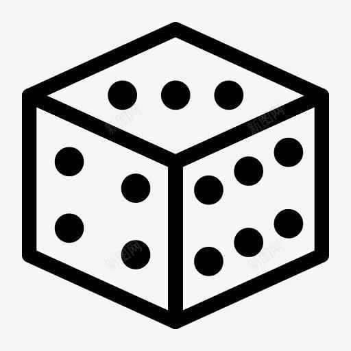 第二个骰子图标png_新图网 https://ixintu.com dice 说