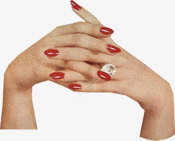 女性的手png免抠素材_新图网 https://ixintu.com 女性 手模 红色指甲