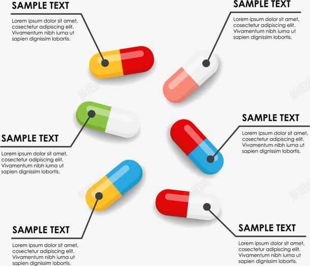 手绘药丸PPTpng免抠素材_新图网 https://ixintu.com PPT 扁平 手绘 药丸