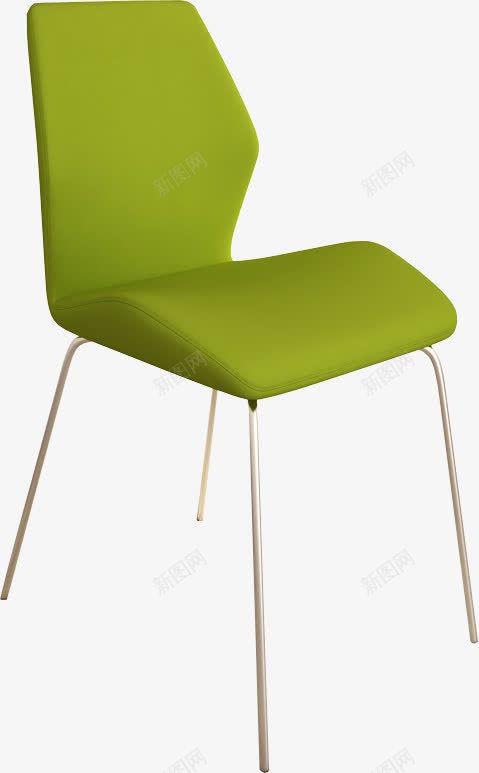 绿色座椅卡通背靠效果png免抠素材_新图网 https://ixintu.com 卡通 座椅 效果 绿色