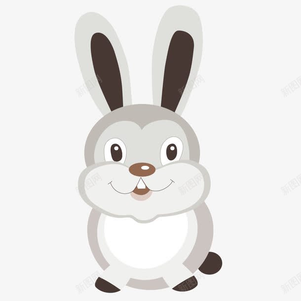 白色质感长耳朵兔子png免抠素材_新图网 https://ixintu.com 兔子 白色 质感 长耳朵