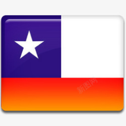 chile智利国旗AllCountryFlagIcons图标高清图片