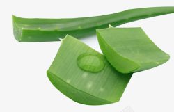 芦荟汁食材绿色芦荟材料高清图片