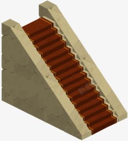 红毯楼梯素材