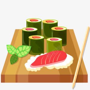 日餐png免抠素材_新图网 https://ixintu.com 刺身 寿司 日餐