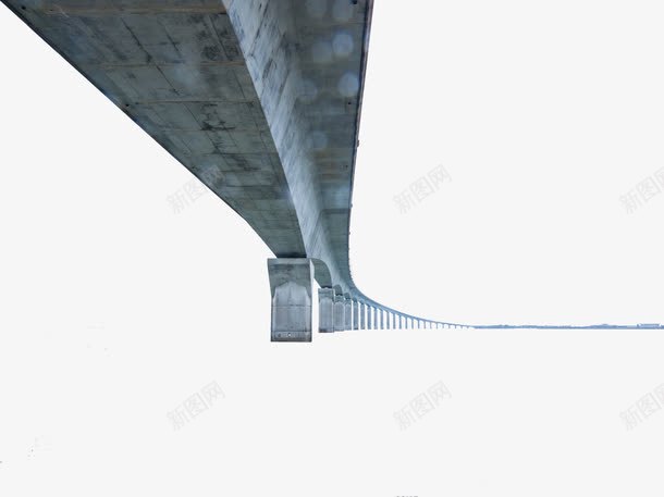 海上的桥梁png免抠素材_新图网 https://ixintu.com 天桥 建筑 桥梁 海上