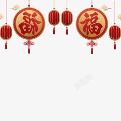 喜庆中国风传统节日海报装饰素材