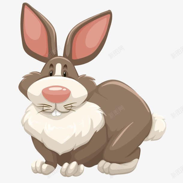 手绘兔子png免抠素材_新图网 https://ixintu.com 兔子 可爱兔子 手绘 手绘兔子 手绘兔子PNG 胡须 虎牙