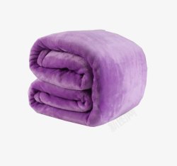 紫色被子毯子高清图片