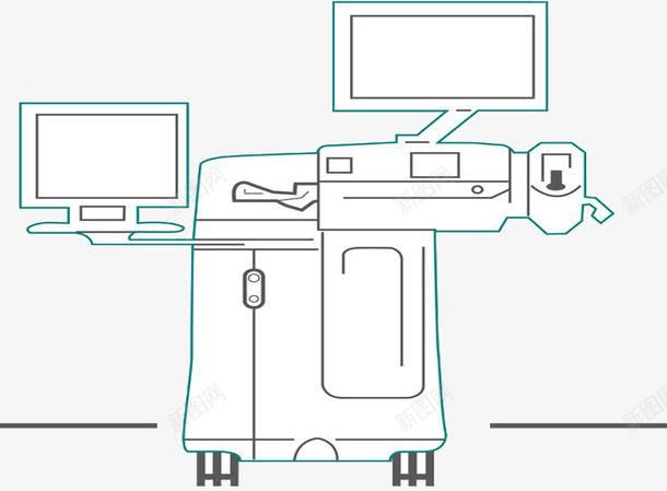医学器材png免抠素材_新图网 https://ixintu.com 医学器材 卡通观众 器材 器材设计图 设计图