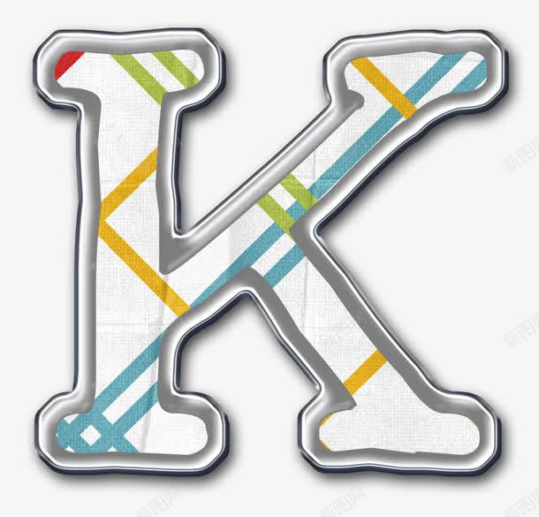 英文字母Kpng免抠素材_新图网 https://ixintu.com 标点 符号 英文字母K 装饰