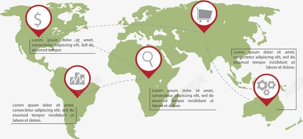 手绘地图png免抠素材_新图网 https://ixintu.com 地图 定位 手绘