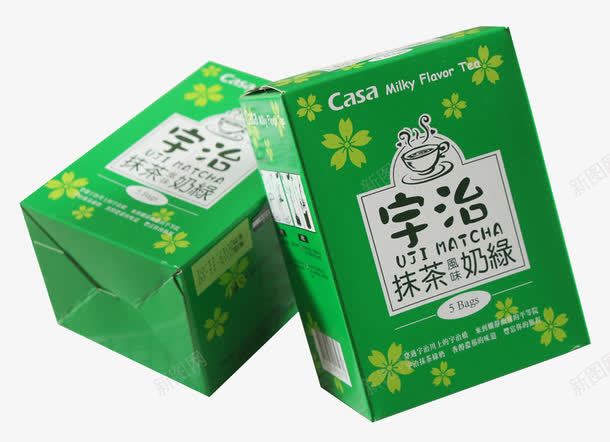 宇治抹茶奶绿png免抠素材_新图网 https://ixintu.com 奶绿 宇治抹茶 抹茶制品 抹茶粉 盒装 美食