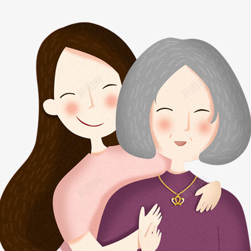 母亲妈妈女儿png免抠素材_新图网 https://ixintu.com 妈妈女儿 拥抱 母亲 母亲节