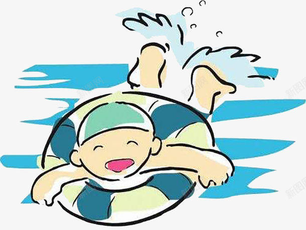 水坑游泳png免抠素材_新图网 https://ixintu.com 卡通水坑游泳 小水坑 水坑 水坑里游泳 浅水坑 游泳 笑朋友在水坑游泳