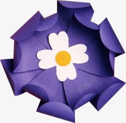 活动紫色海报花朵素材