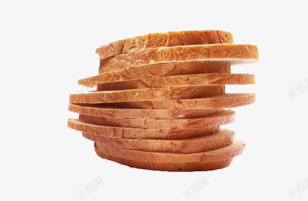 面包片图png免抠素材_新图网 https://ixintu.com 切片 淀粉 面包 食物
