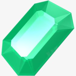 翡翠创业板宝石绿色宝石珍贵的石素材