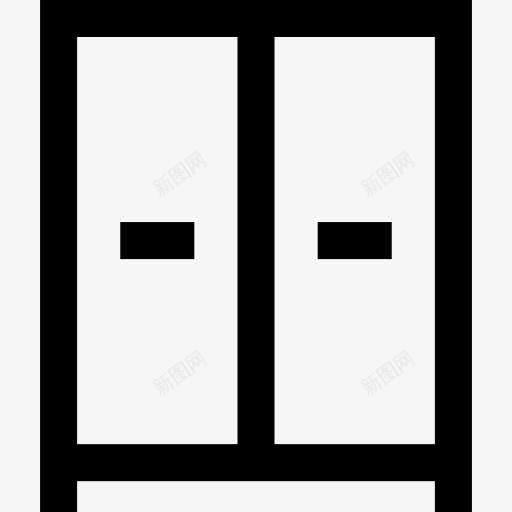 衣柜图标png_新图网 https://ixintu.com 家具 家具和家用 档案 橱柜 衣柜