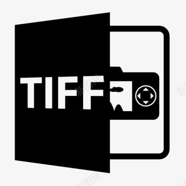 tiff格式文件图标图标