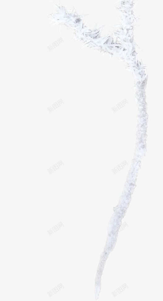 白雪树枝png免抠素材_新图网 https://ixintu.com 冬季 冬季剪辑素材 冬季树枝 冬季植物