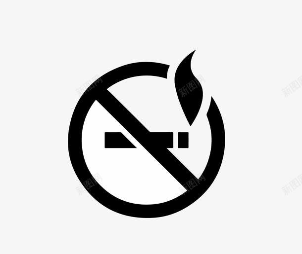 禁止吸烟图标创意png_新图网 https://ixintu.com ai格式 icon nosmoking 创意 卡通 图标 图案 扁平设计 扁平设计免费 扁平设计免费下载 禁止 禁止吸烟 警示图标 非工作人员禁止入内