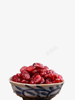 碗装蔓越莓素材