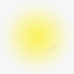 黄色创意日光朦胧素材