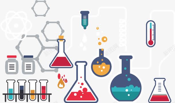 化学医疗png免抠素材_新图网 https://ixintu.com 化学试管 医疗 医药 药品矢量