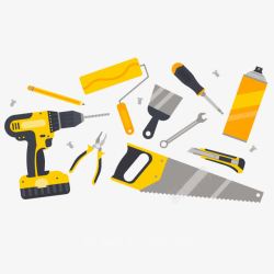 电钻工具素材