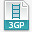 3GP视频编码格式图标图标