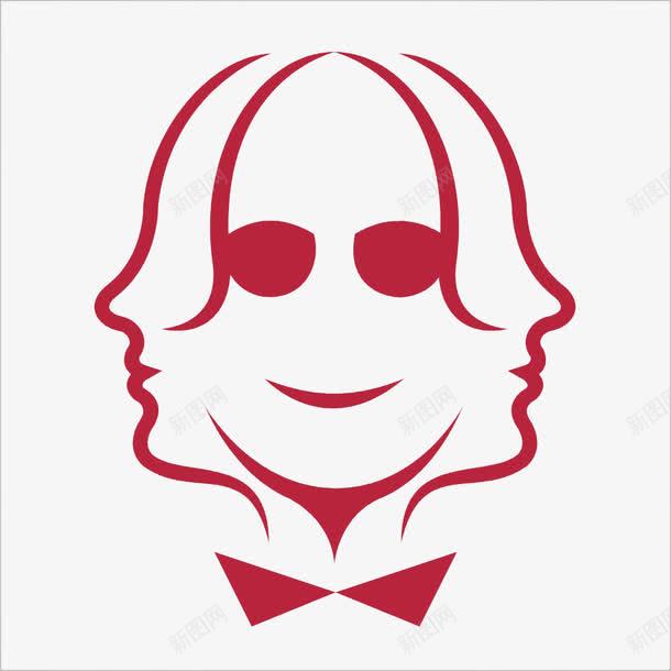 脸png免抠素材_新图网 https://ixintu.com 线条 脸 视觉