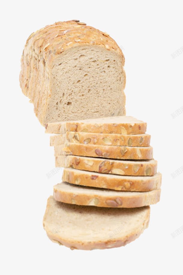 新鲜营养的粗粮面包png免抠素材_新图网 https://ixintu.com 新鲜 粗粮 营养 面包