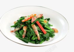 腊肉芥蓝苗素材