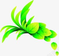 树叶植物绿色卡通效果小清新png免抠素材_新图网 https://ixintu.com 卡通 效果 树叶 植物 清新 绿色