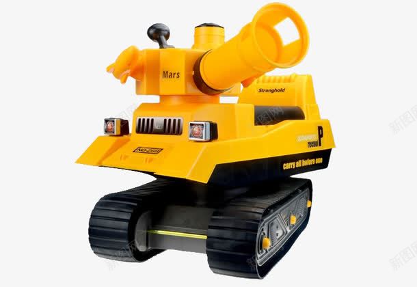 黄色坦克汽车玩具png免抠素材_新图网 https://ixintu.com 坦克 汽车 玩具 黄色