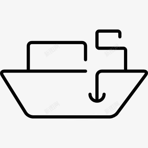 带箱的物流船运输超薄车图标png_新图网 https://ixintu.com 旅游 概述 物流 船 超薄 运输