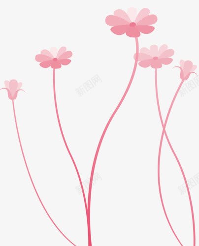 粉色半透明花卉装饰元素png免抠素材_新图网 https://ixintu.com 半透明 粉色 粉色半透明花卉装饰元素 花卉 装饰元素
