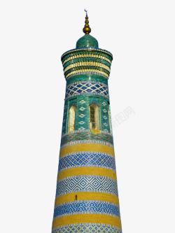 伊斯兰教尖塔建筑素材