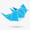 动物鸟蓝色的地中海推特web2origamipng免抠素材_新图网 https://ixintu.com animal bird blue med twitter 动物 地中海 推特 蓝色的 鸟
