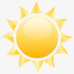 烈日火热的太阳图标图标