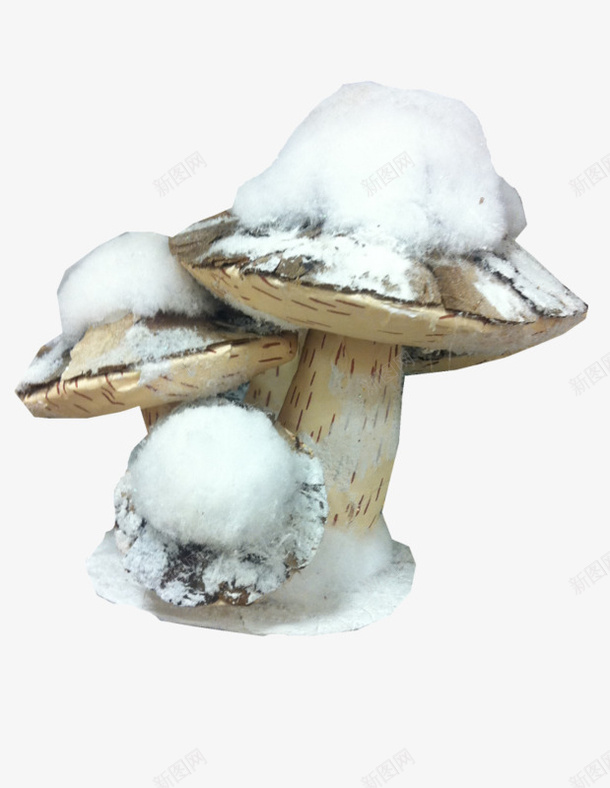 雪中蘑菇png免抠素材_新图网 https://ixintu.com 手绘 简单 蘑菇 雪中